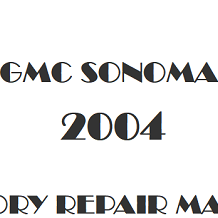 2004 GMC Sonoma repair manual Image