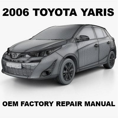 2006 Toyota Yaris repair manual Image
