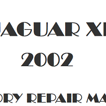 2002 Jaguar XK repair manual Image