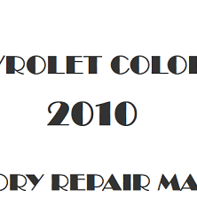 2010 Chevrolet Colorado repair manual Image