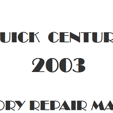 2003 Buick Century repair manual Image