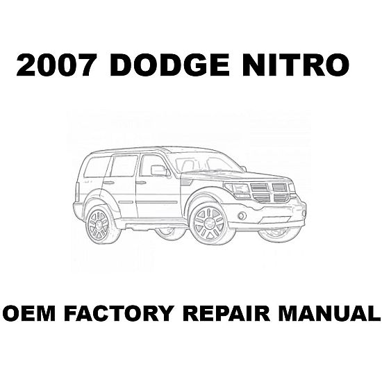 2007 Dodge Nitro repair manual Image