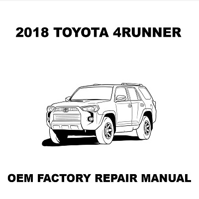 2018 Toyota 4Runner repair manual Image
