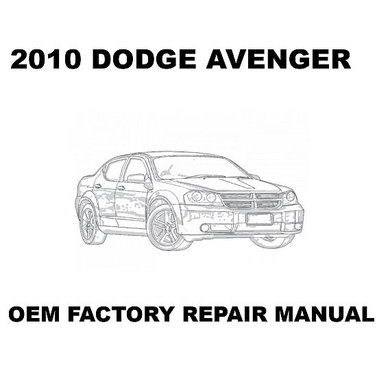 2010 Dodge Avenger repair manual Image