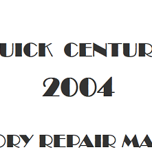 2004 Buick Century repair manual Image
