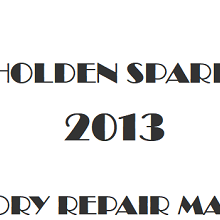 2013 Holden Spark repair manual Image