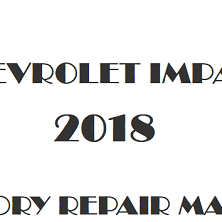 2018 Chevrolet Impala repair manual Image