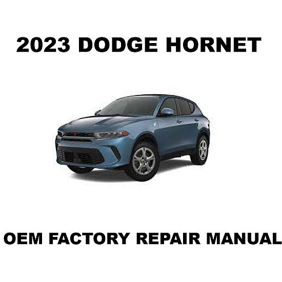 2023 Dodge Hornet repair manual Image