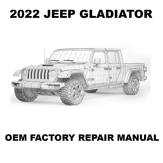 2022 Jeep Gladiator repair manual Image