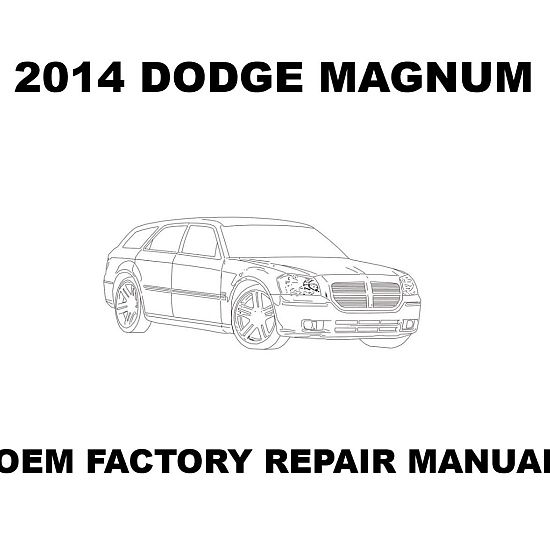 2014 Dodge Magnum repair manual Image