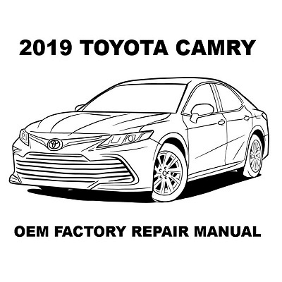 2019 Toyota Camry repair manual Image