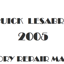 2005 Buick LeSabre repair manual Image