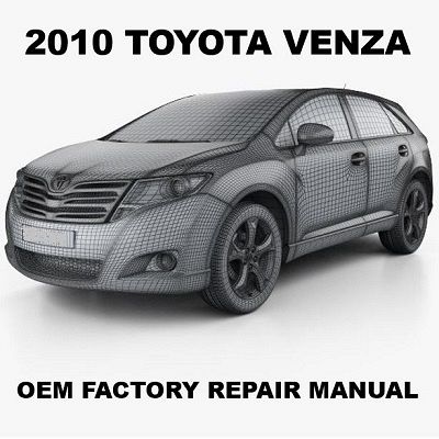 2010 Toyota Venza repair manual Image