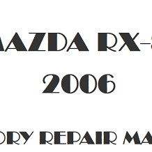 2006 Mazda RX-8 repair manual Image