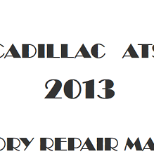 2013 Cadillac ATS repair manual Image