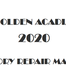 2020 Holden Acadia repair manual Image