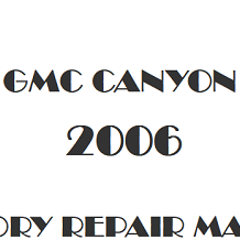 2006 GMC Canyon repair manual Image