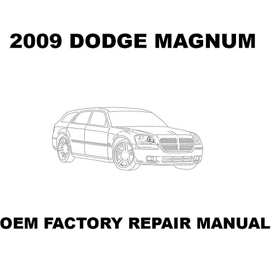 2009 Dodge Magnum repair manual Image