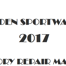 2017 Holden Sportwagon repair manual Image