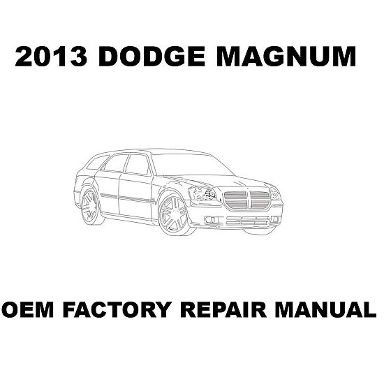 2013 Dodge Magnum repair manual Image