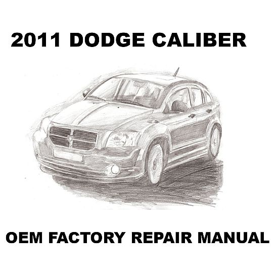 2011 Dodge Caliber repair manual Image