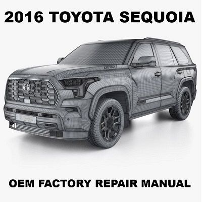 2016 Toyota Sequoia repair manual Image