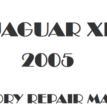 2005 Jaguar XK repair manual Image