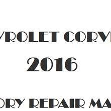 2016 Chevrolet Corvette repair manual Image