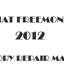 2012 Fiat Freemont repair manual Image