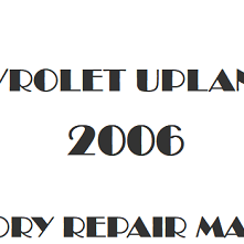 2006 Chevrolet Uplander repair manual Image