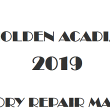2019 Holden Acadia repair manual Image