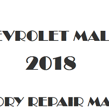 2018 Chevrolet Malibu repair manual Image