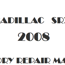 2008 Cadillac SRX repair manual Image