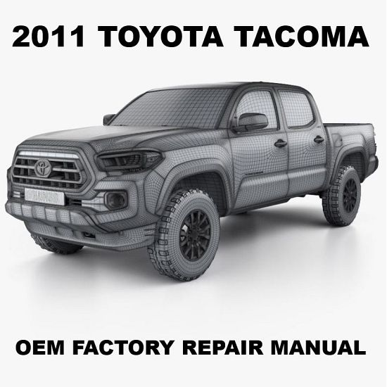 2011 Toyota Tacoma repair manual Image