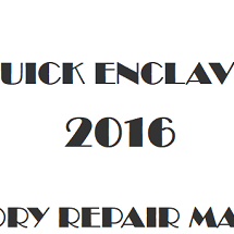 2016 Buick Enclave repair manual Image
