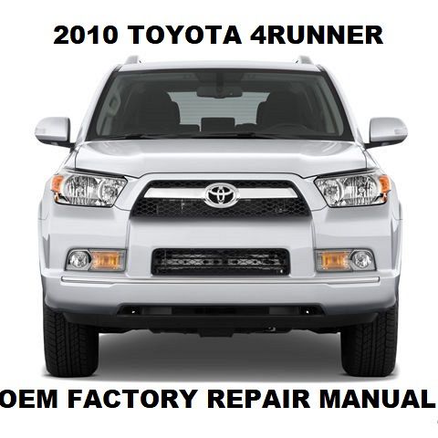 2010 Toyota 4Runner repair manual Image