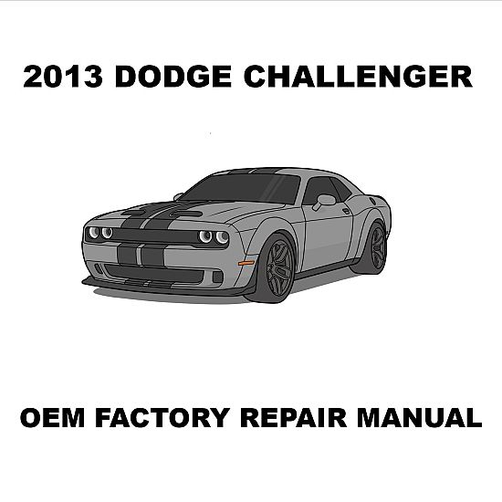 2013 Dodge Challenger repair manual Image