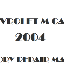 2004 Chevrolet Monte Carlo repair manual Image
