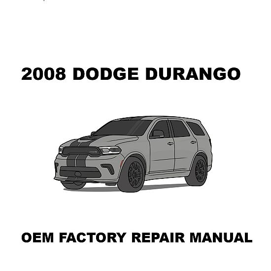 2008 Dodge Durango repair manual Image