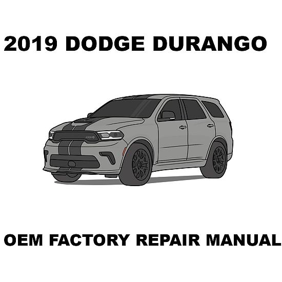 2019 Dodge Durango repair manual Image