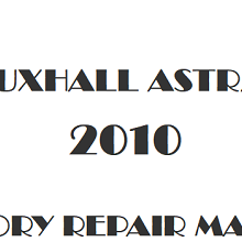 2010 Vauxhall Astra J repair manual Image