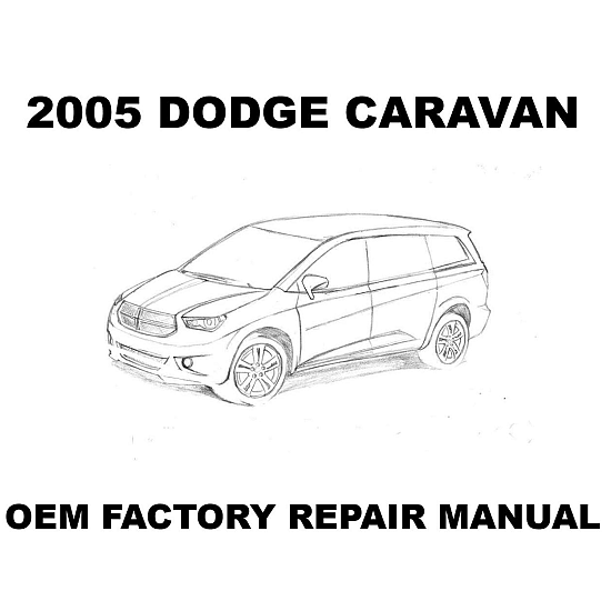 2005 Dodge Caravan repair manual Image