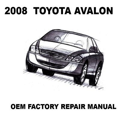 2008 Toyota Avalon repair manual Image