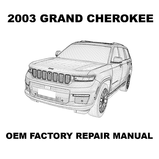 2003 Jeep Grand Cherokee repair manual Image