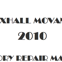 2010 Vauxhall Movano B repair manual Image