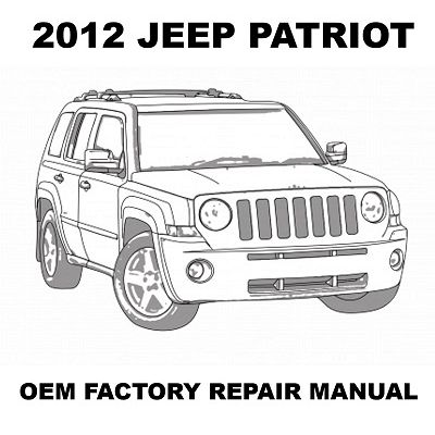 2012 Jeep Patriot repair manual Image
