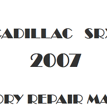 2007 Cadillac SRX repair manual Image