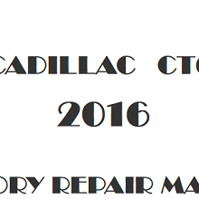 2016 Cadillac CT6 repair manual Image