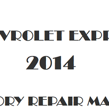 2014 Chevrolet Express repair manual Image