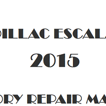 2015 Cadillac Escalade repair manual Image